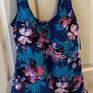 SET OF TWO Maxine of Hollywood swim dresses SIZE 14